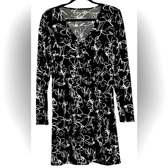 nine west black and white dress Dancing Queen 4457 - Floral Appliqued Off Shoulder Prom Gown XS / Black/ Nude main image 1